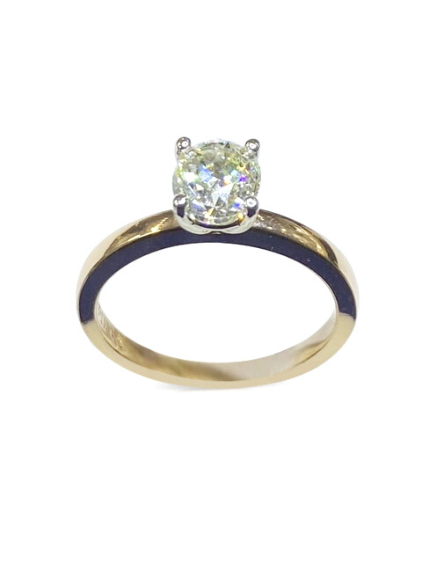 14k Rose Gold Solitaire Engagement Ring