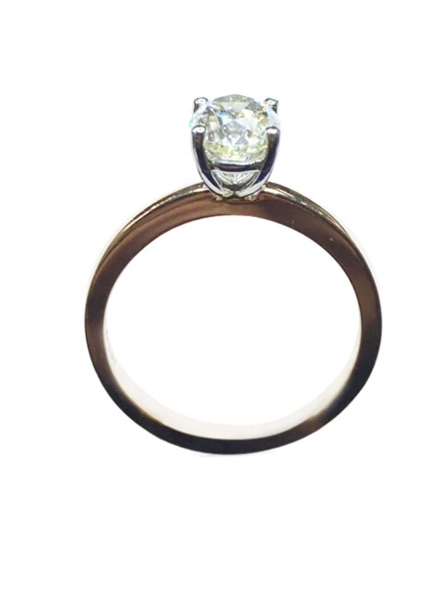 14k Rose Gold Solitaire Engagement Ring